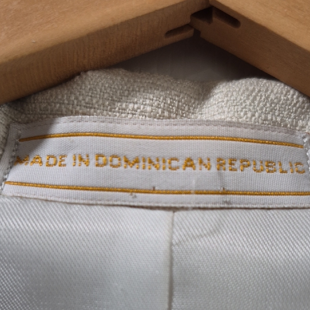 Elegant Cream Men's 2 Piece Suit 42R - Picture 3 of 7